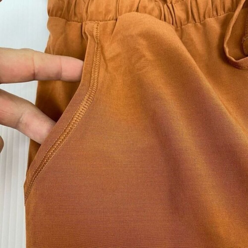 Prana Railway Sleeveless Jumpsuit Women Size M Clay Color Stretch.Pockets,NEW - Picture 8 of 13